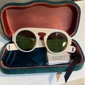 Gucci Sega Stripe Sunglasses